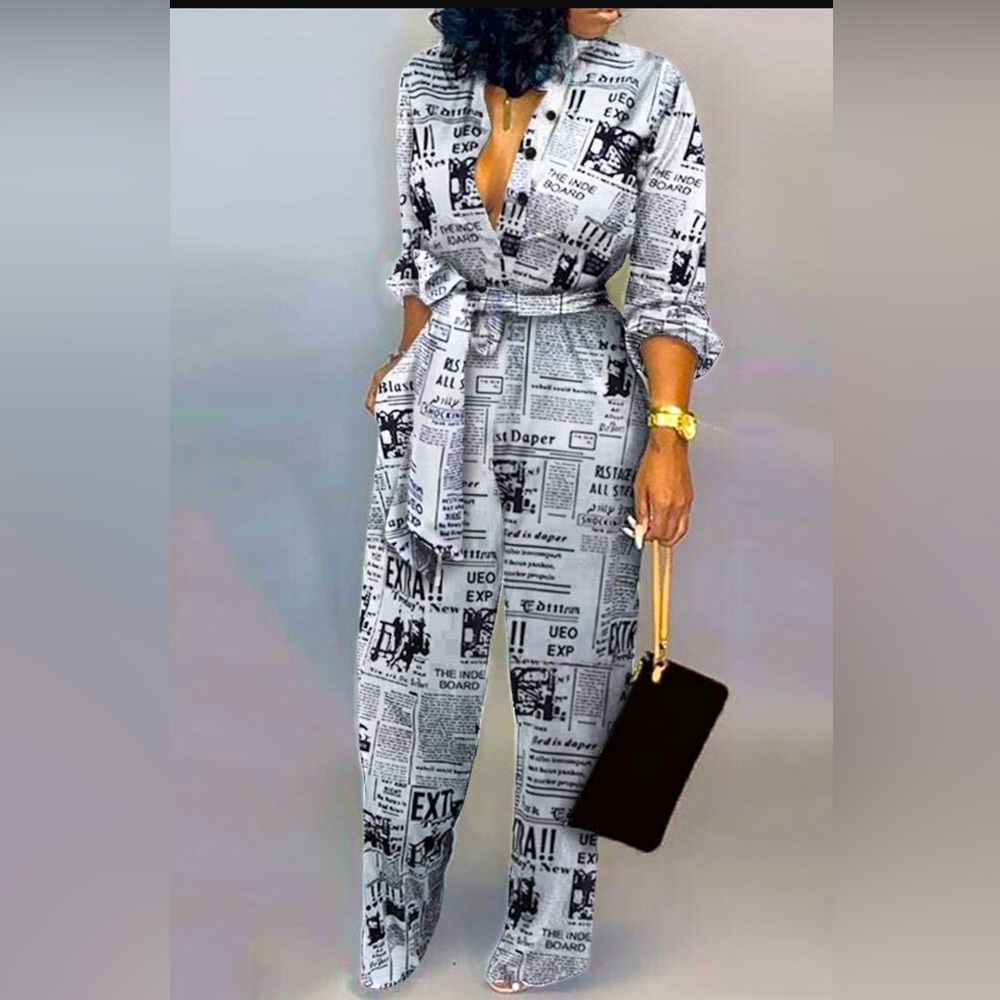 Newsworthy Jumpsuit